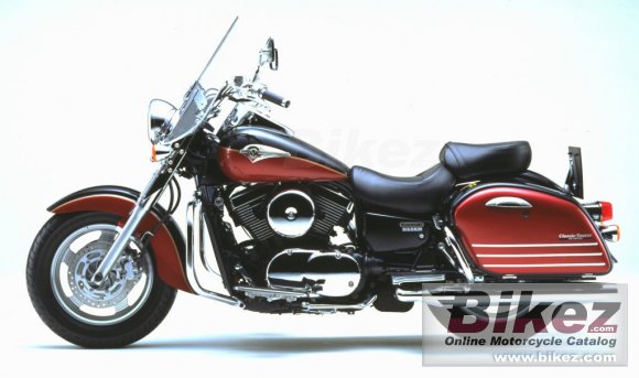 2002 kawasaki vn 1500 classic tourer fi photo